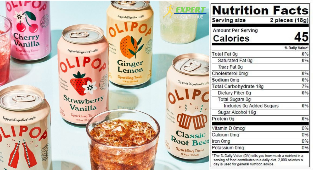 OliPop Nutrition Facts