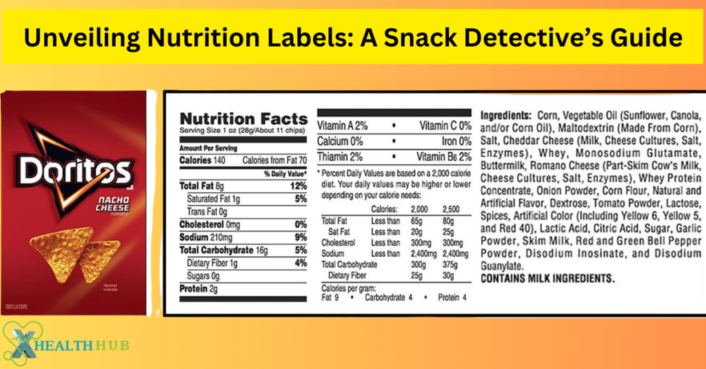 Doritos Nutrition Facts: