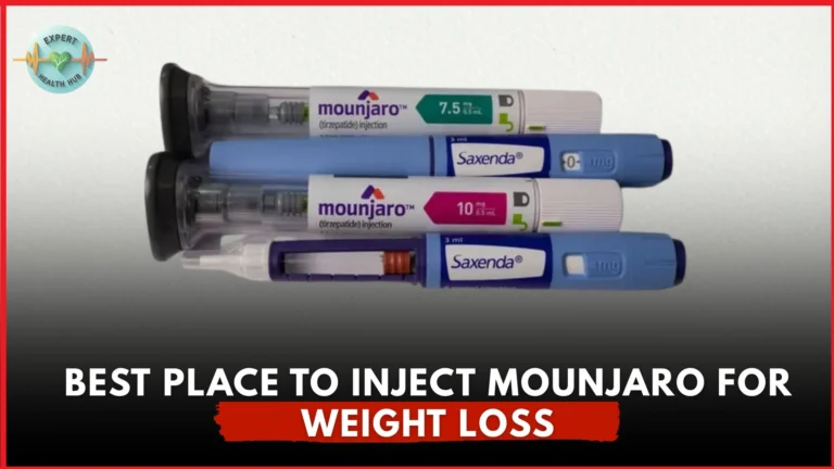 Best Place to Inject Mounjaro for Weight Loss