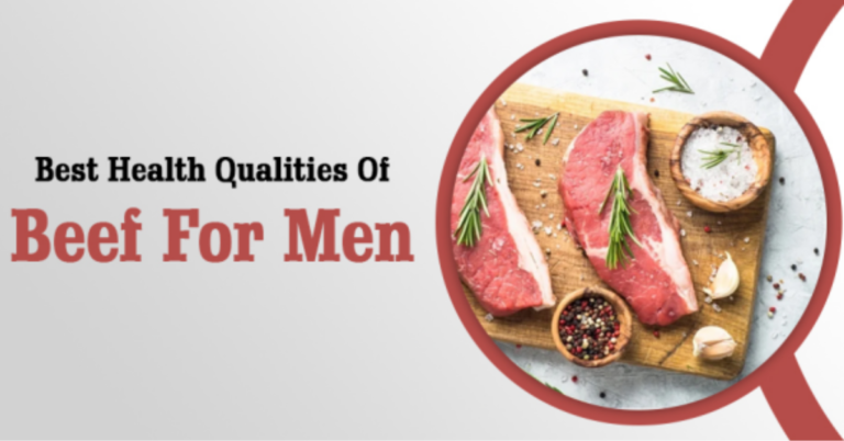 Best health qualities of beef for men